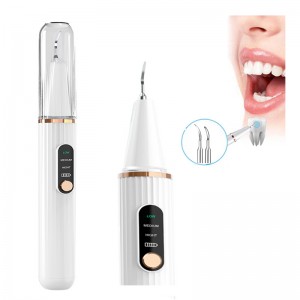 Home Use Visualization Ultrasonic dental calculus cleaner, built-in high-definition camera and LED light with 3 modes of cleaning teeth